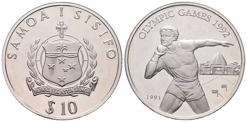 Samoa, 10 Tala 1991, XXV. Olympijské hry Barcelona