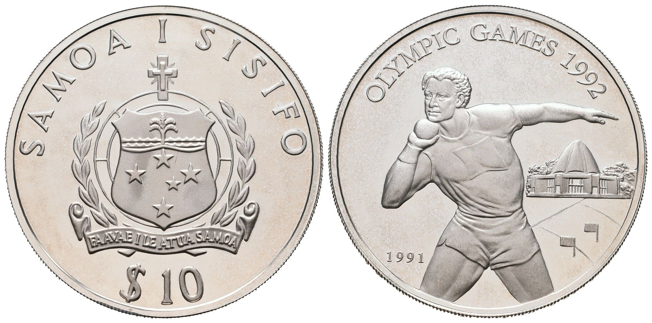 Samoa, 10 Tala 1991, XXV. Olympijské hry Barcelona
