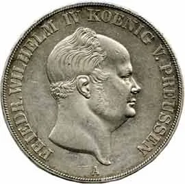 Prusko, Friedrich Wilhelm IV., 1840 - 1861 — 1