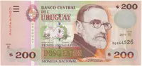 Uruguay, 200 Pesos Uruguayos 2011, P.89c