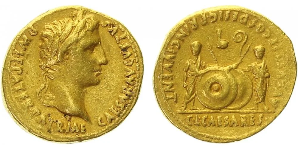 Augustus, 27 př. Kr. - 14 po Kr. — 1