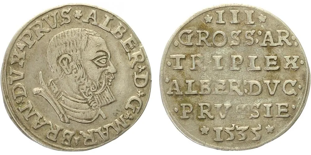 Prusko, Albrecht von Brandenburg, 1525 - 1568 — 1