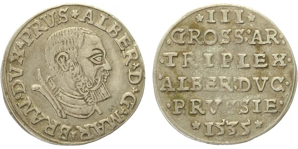 Prusko, Albrecht von Brandenburg, 1525 - 1568 — 1
