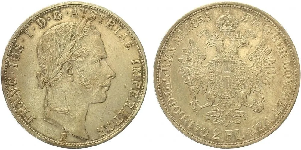 Rakouská a spolková měna, 1857 - 1892 — 1
