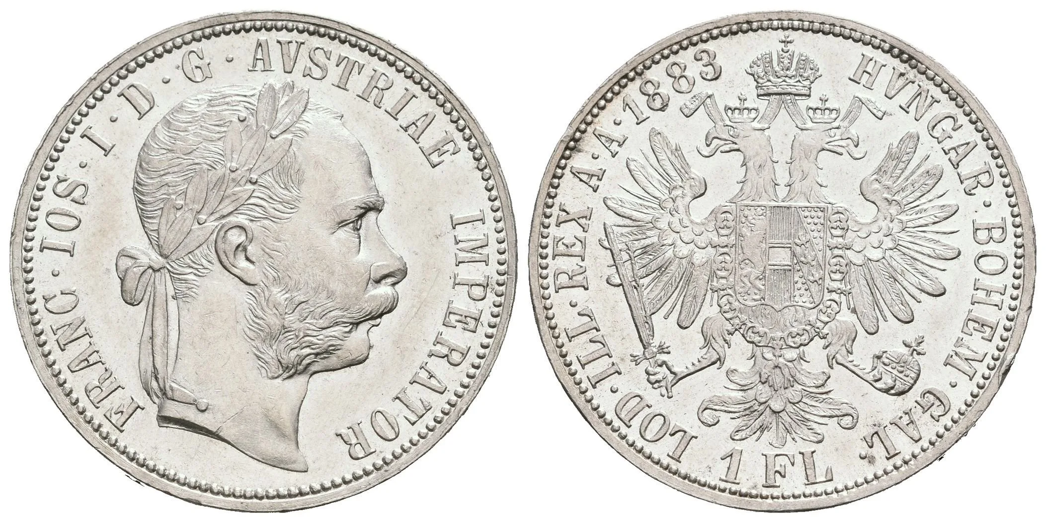 Zlatník 1883, krásná zachovalost, lesk, drobné rysky, hranky — 1