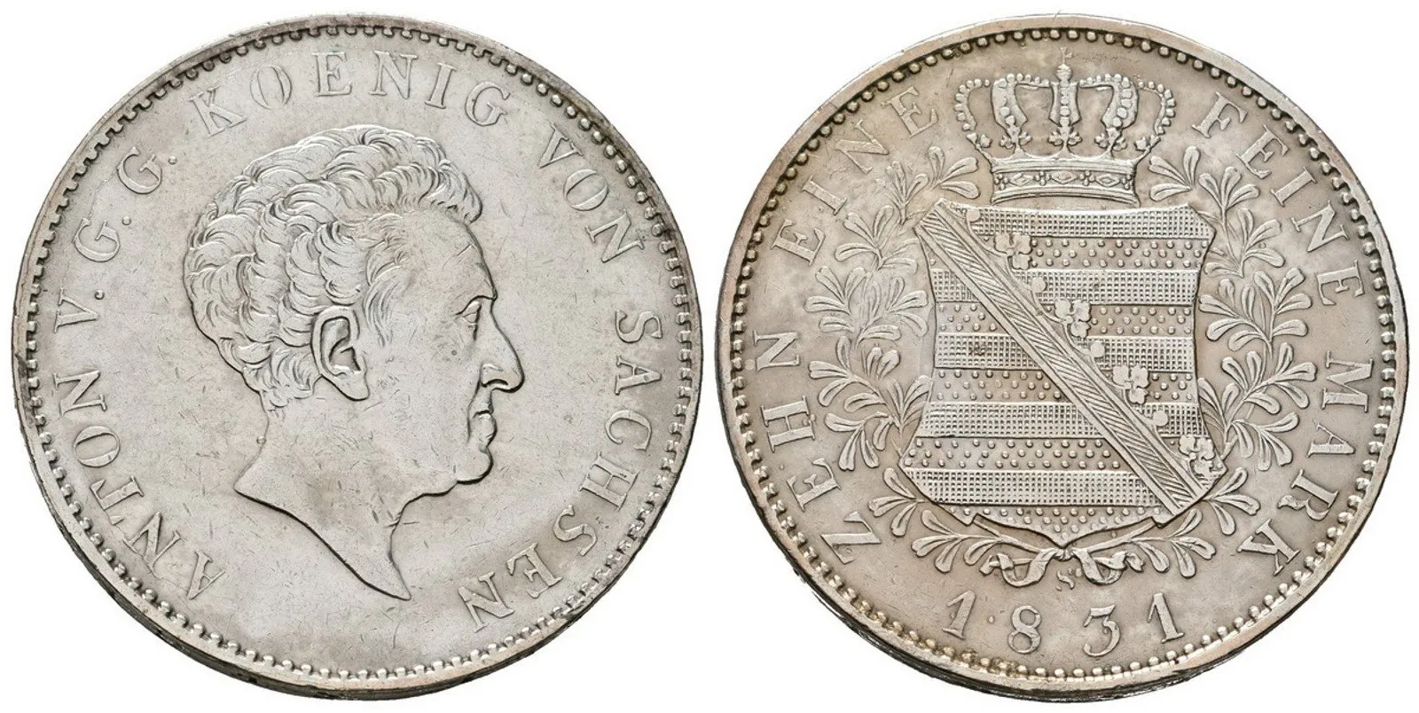 Sasko, Tolar 1831 S