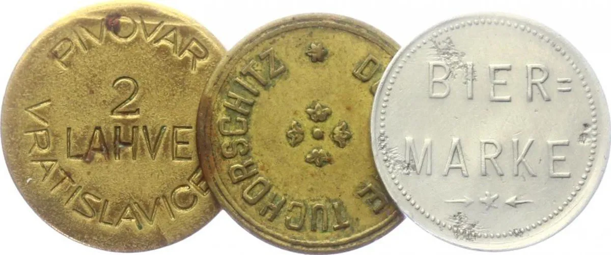 Chmelové a pivní známky — 1