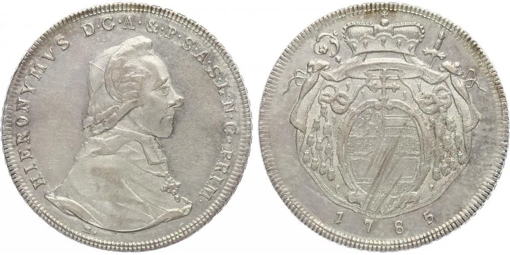 Salzburg - arcibiskupství, Hyeronymus Colloredo, 1772 - 1803 — 1