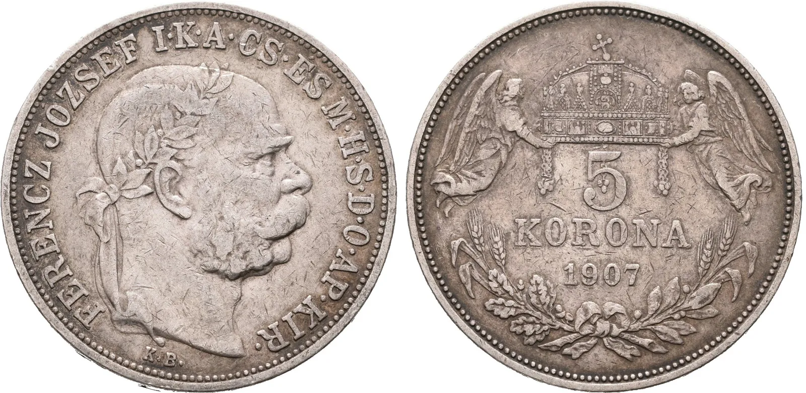 5 Koruna 1907 KB