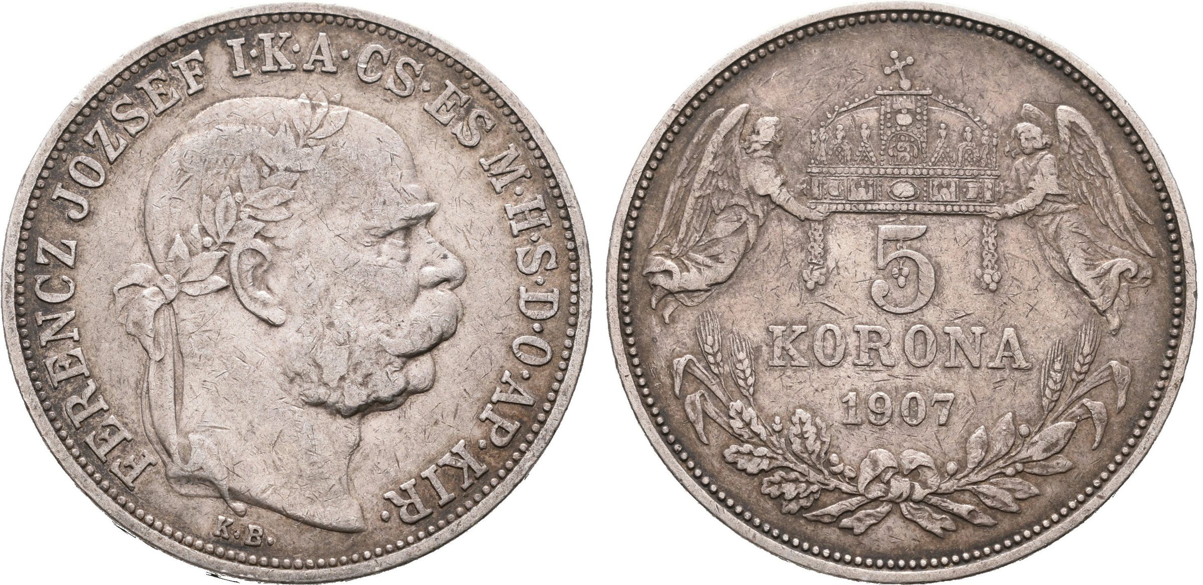 5 Koruna 1907 KB