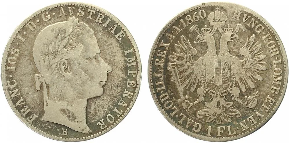 Rakouská a spolková měna, 1857 - 1892 — 1