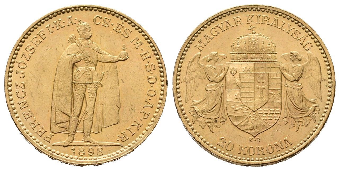 20 Koruna 1898 KB