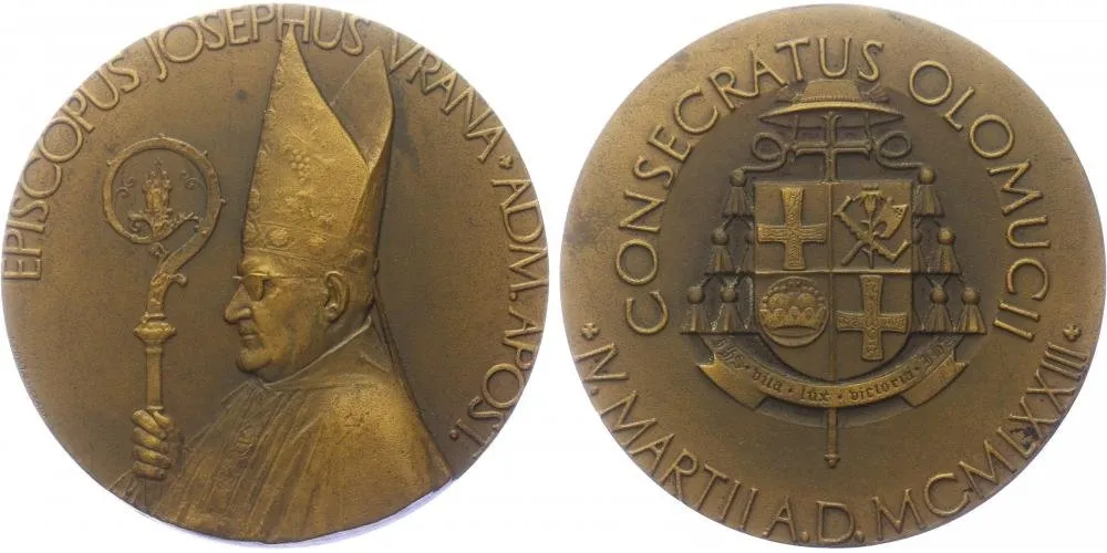 Olomouc - arcibiskupství, Josef Vrana, 1973 - 1987 — 1