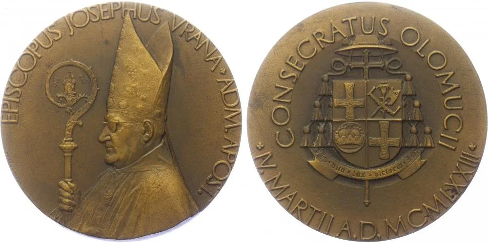 Olomouc - arcibiskupství, Josef Vrana, 1973 - 1987 — 1