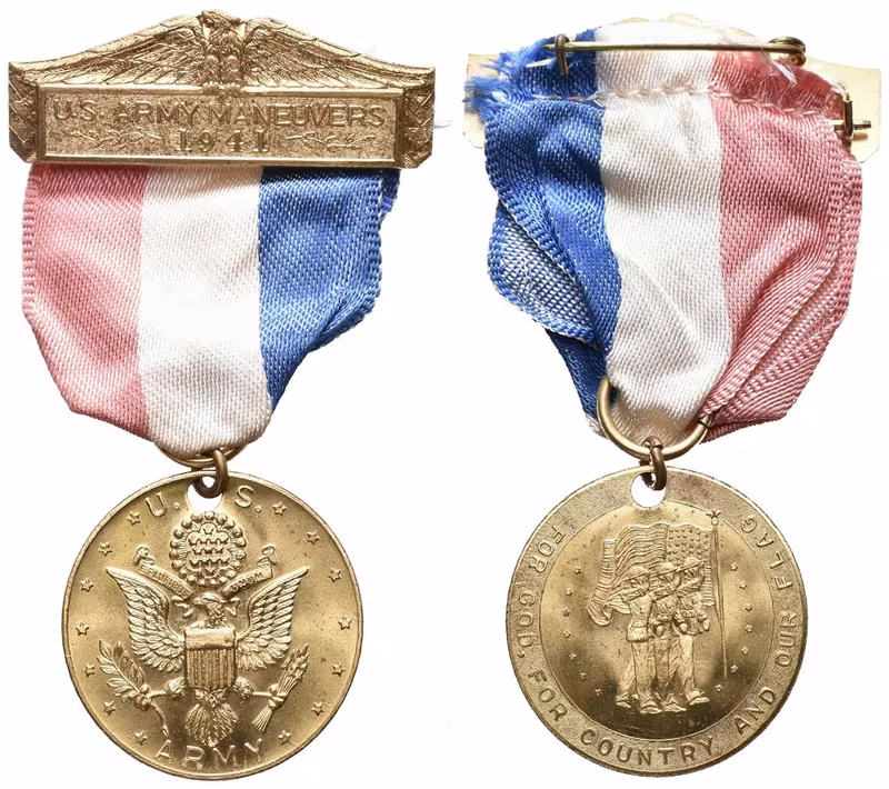 USA, Medaile na manévry