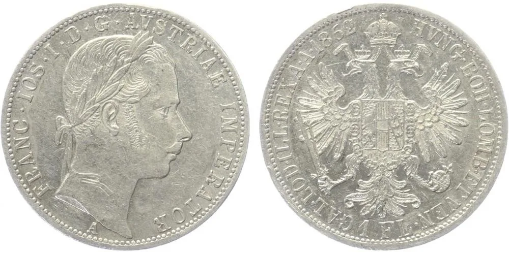 Rakouská a spolková měna, 1857 - 1892 — 1