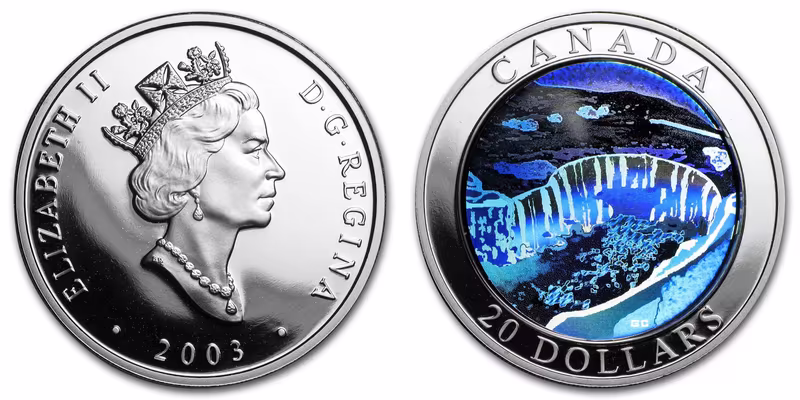 Kanada, 20 Dollars 2003 - Niagara Falls