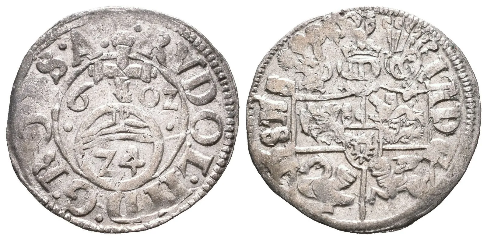 1/24 Tolaru (Groš) 1602, SaM.3545, patina, rysky — 1