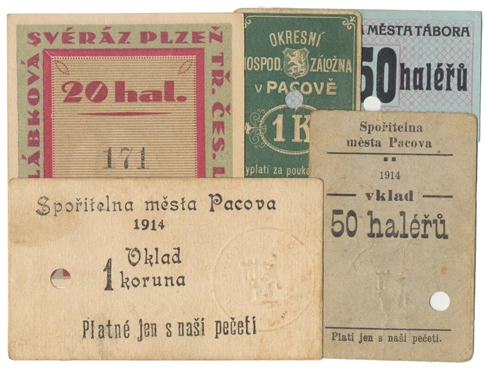 Nouzovky české od roku 1914 — 1