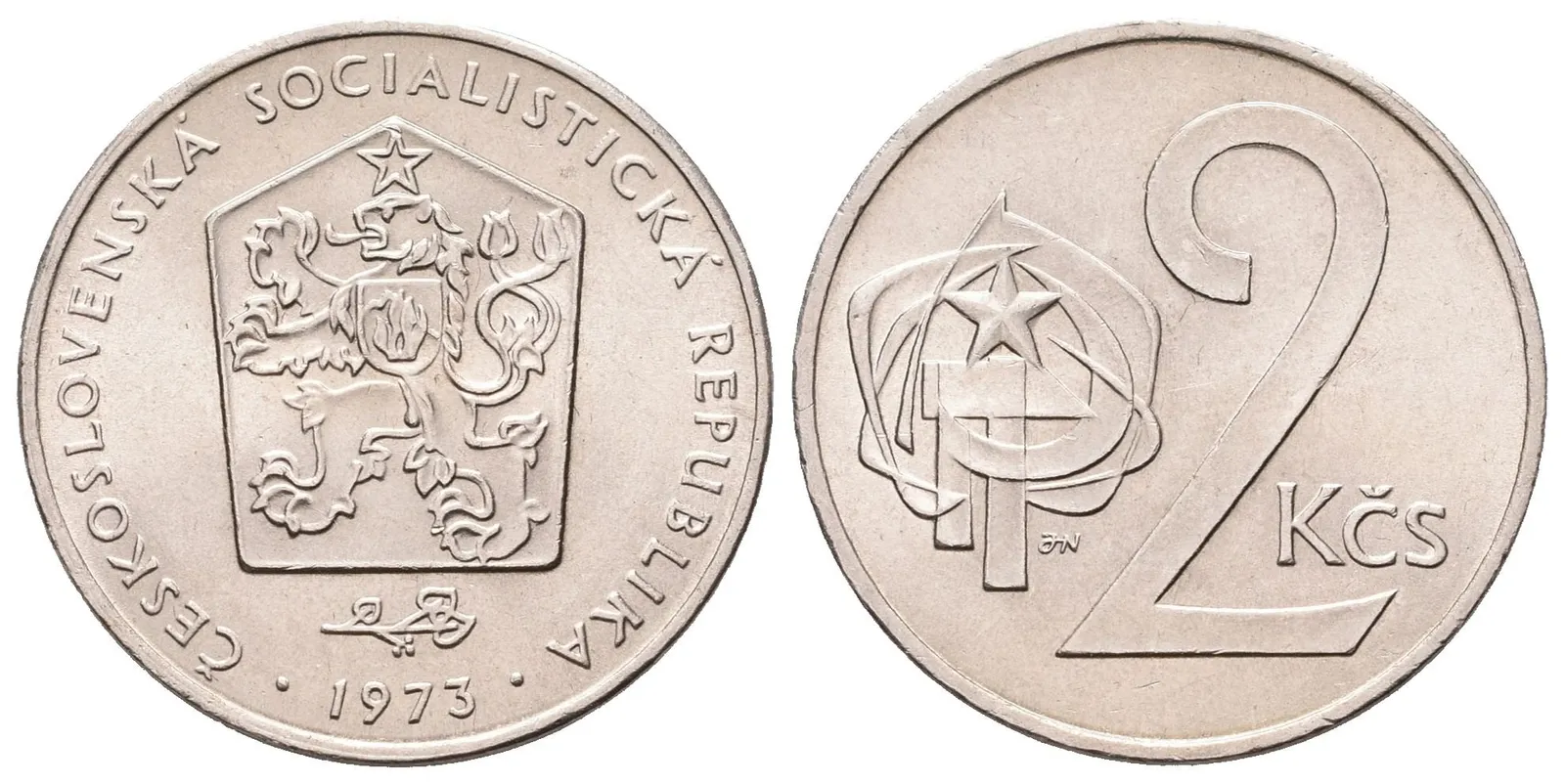 2 Koruna 1973