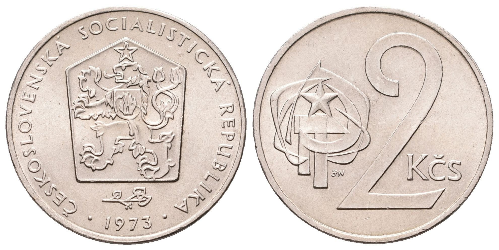 2 Koruna 1973