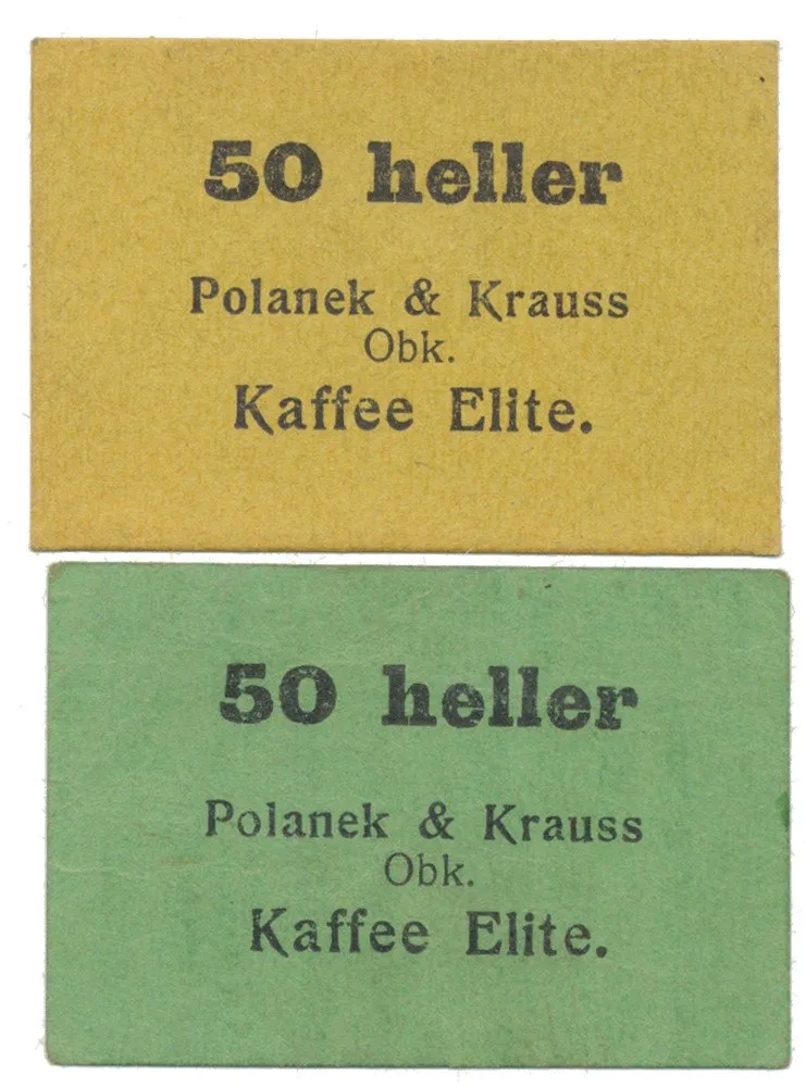 Nouzovky české od roku 1914 — 1