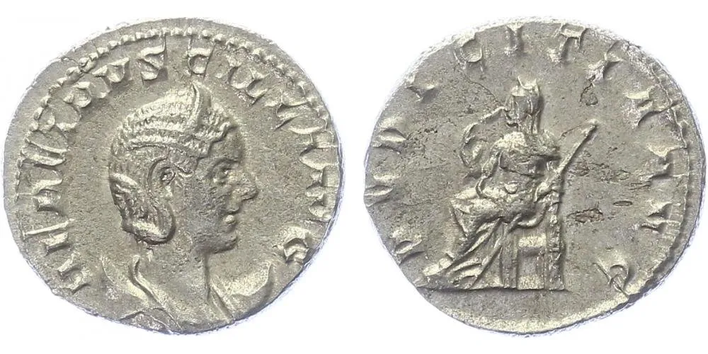 Herennia Etruscilla, manželka Trajana Decia — 1