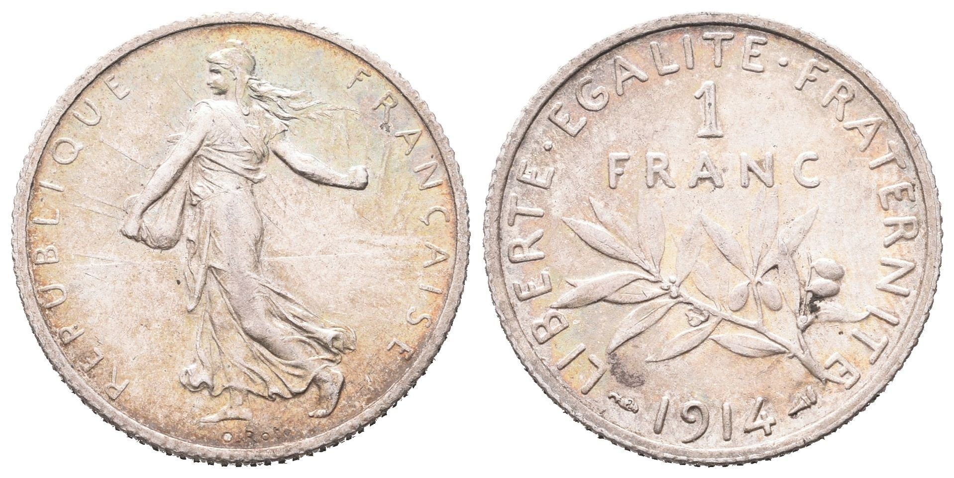 Francie, 1 Frank 1914