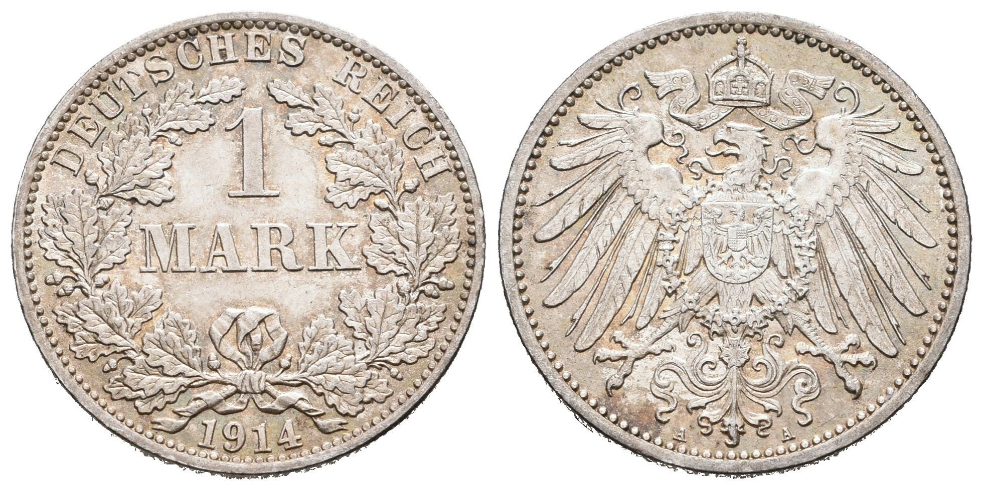 Německé císařství, 1 Marka 1914 A
