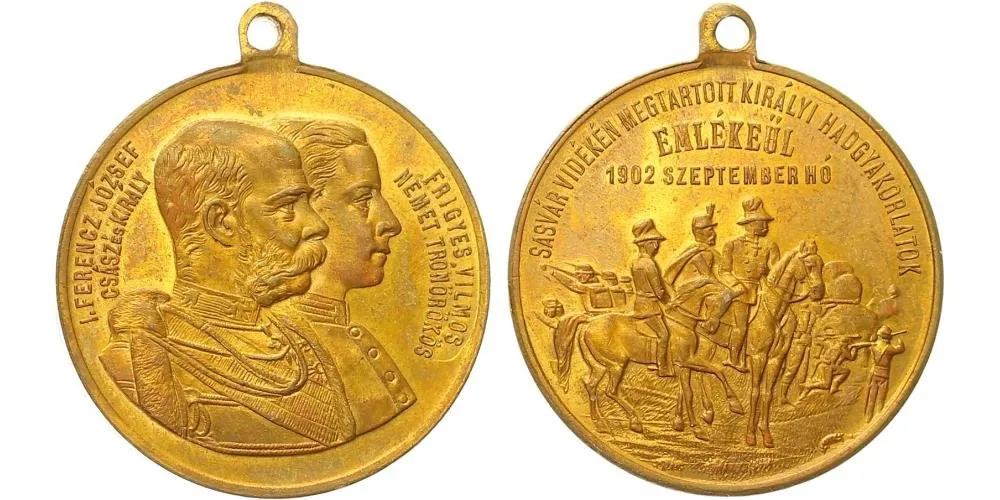 František Josef I., medaile vojenských manévrů — 1