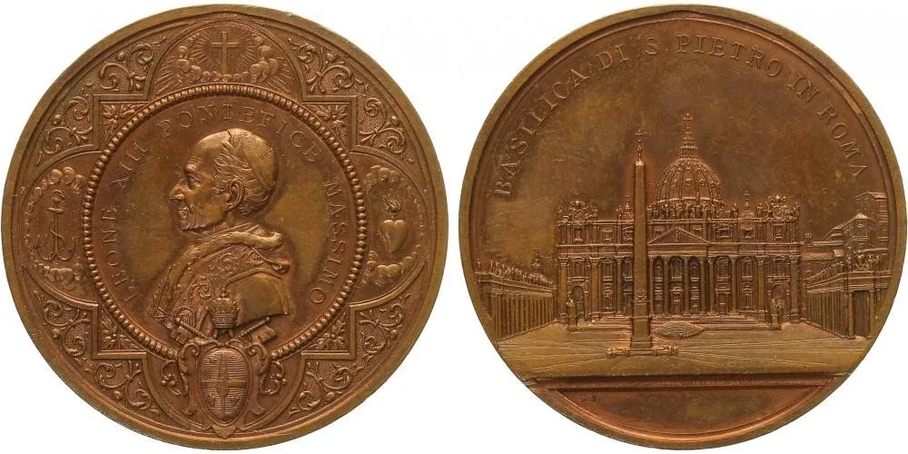 Vatikán, Leo XIII., 1878 - 1903 — 1