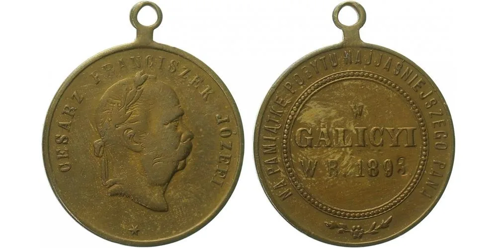 František Josef I., medaile vojenských manévrů — 1