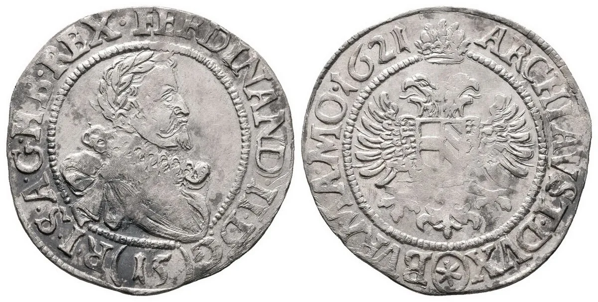 Ferdinand II., 1619 - 1637 (Mince kiprová) — 1