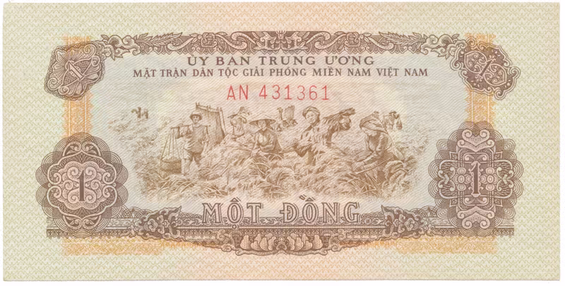 Jižní Vietnam, 1 Dong (1968), P.R4