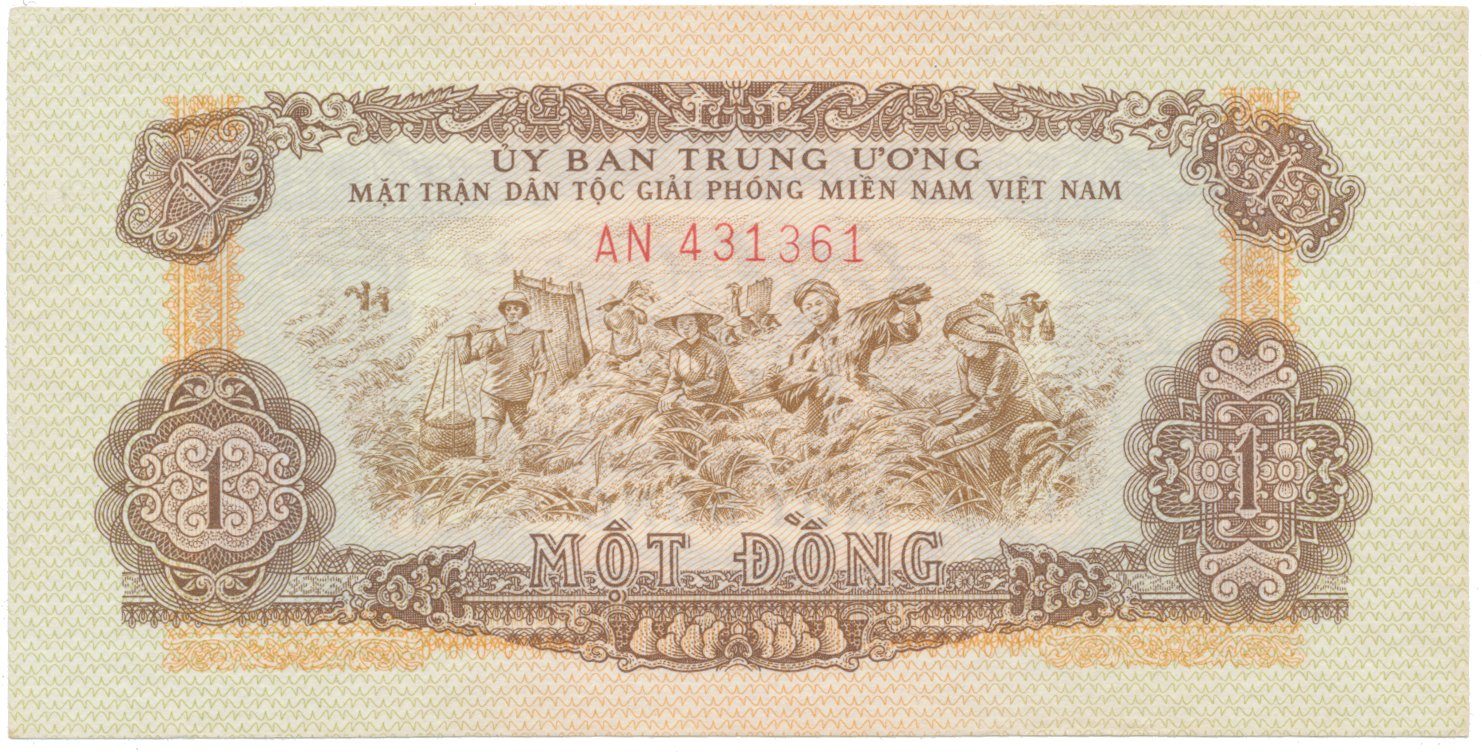 Jižní Vietnam, 1 Dong (1968), P.R4