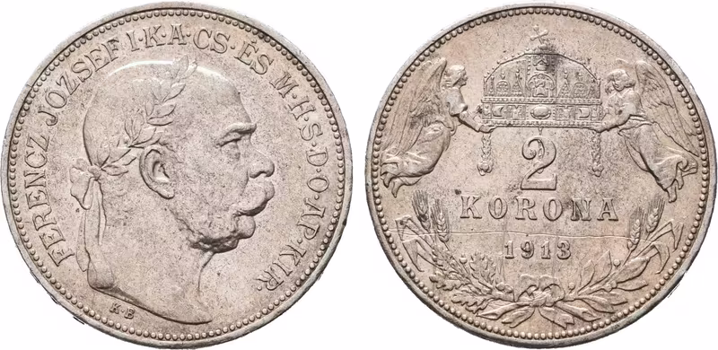 2 Koruna 1913 KB