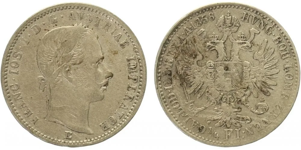Rakouská a spolková měna, 1857 - 1892 — 1