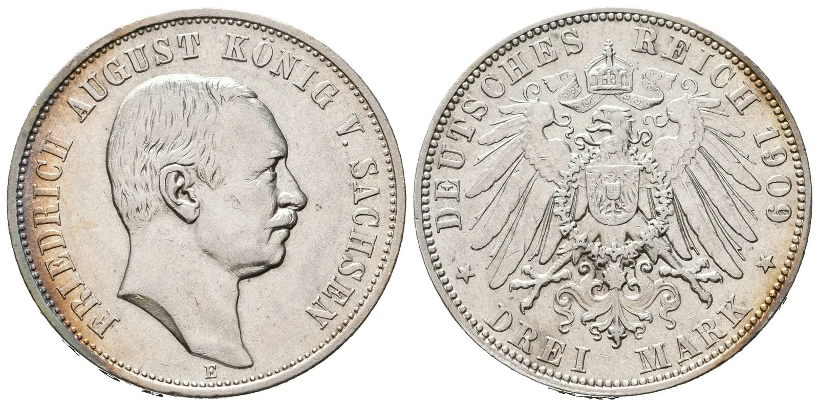 Sasko, 3 Marka 1909