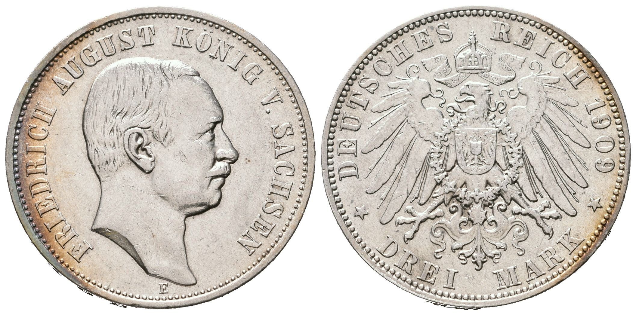 Sasko, 3 Marka 1909