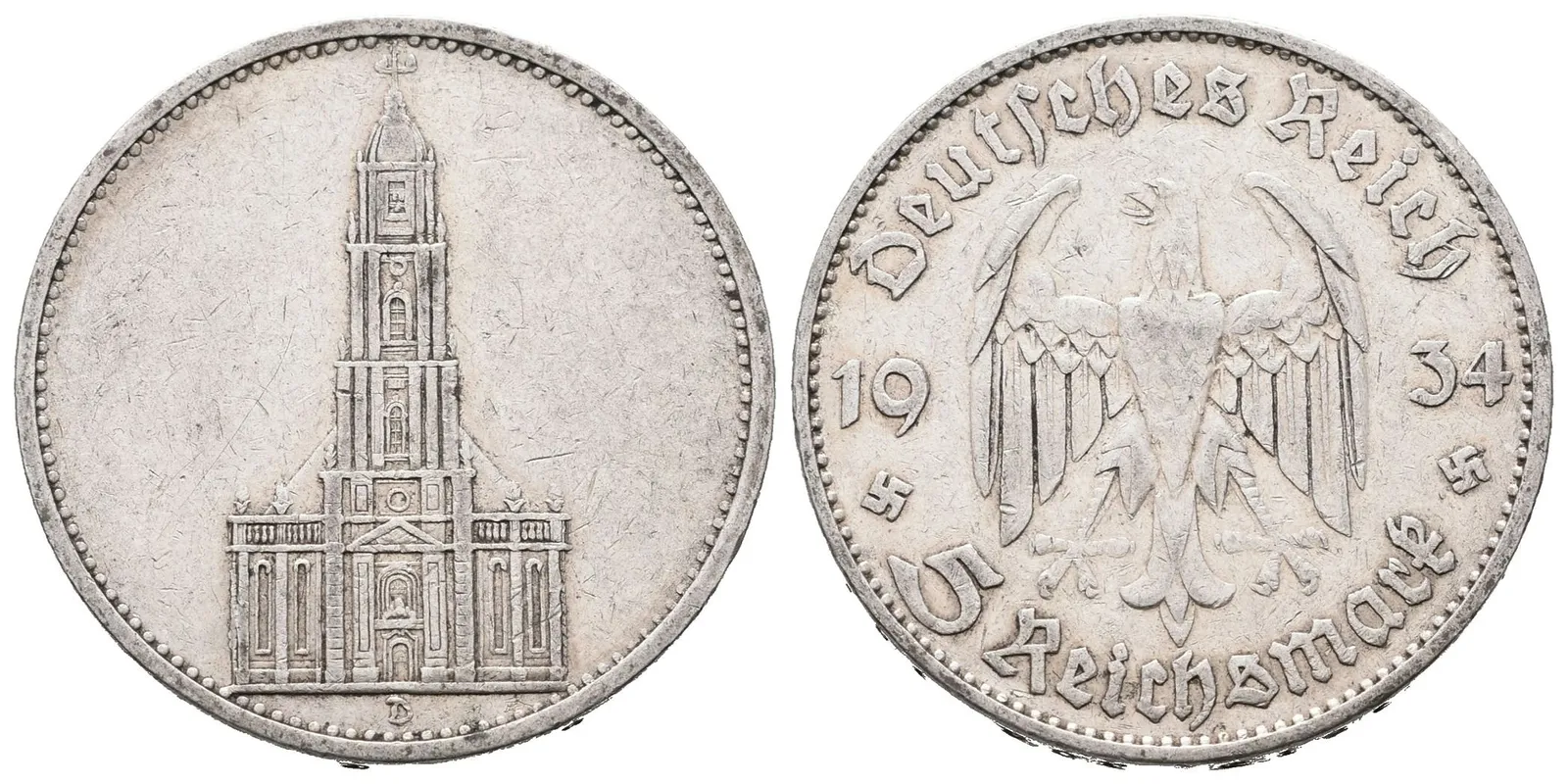 III. říše, 5 Marka 1934 D