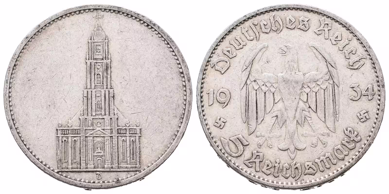 III. říše, 5 Marka 1934 D