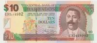 Barbados, 10 Dollars 2007, P.68a