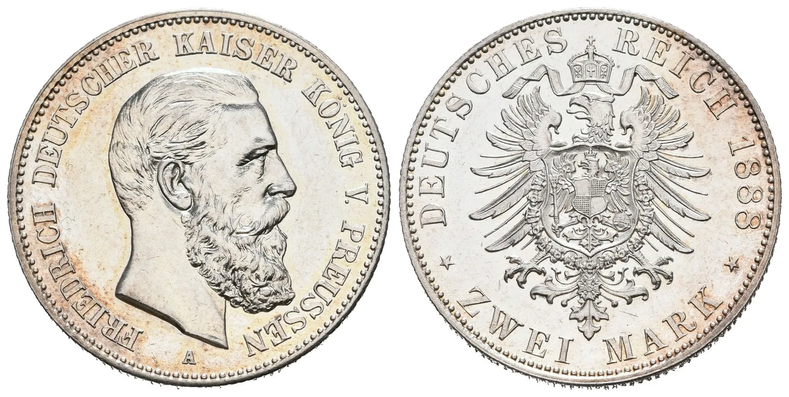 Prusko, 2 Marka 1888