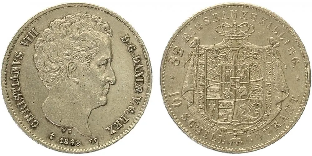 Dánsko, Christian VIII., 1839 - 1848 — 1