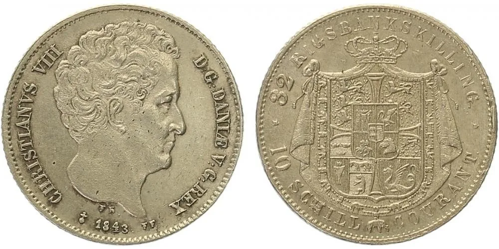 Dánsko, Christian VIII., 1839 - 1848 — 1