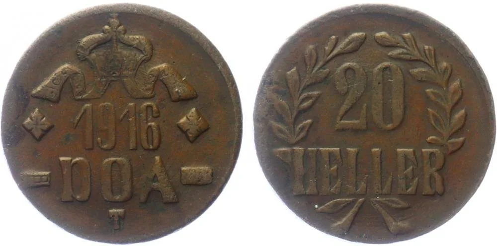 Koloniální ražby, Německá Východní Afrika — 1