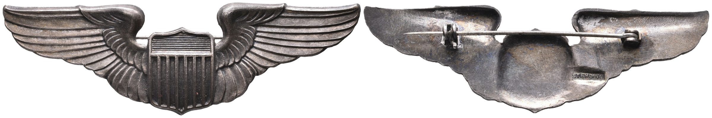 USA, Stříbrná Pilotní křídla