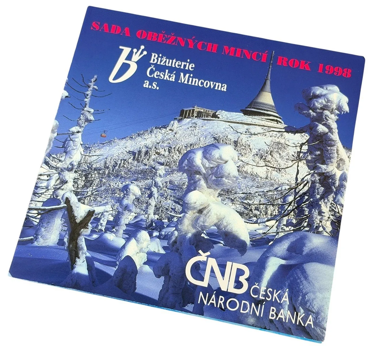 Ročníková sada mincí 1998