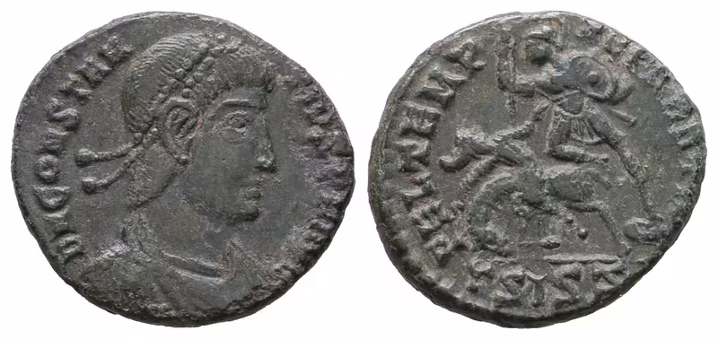 Constantinus II., AE 3/4, Siscia, RIC. 229