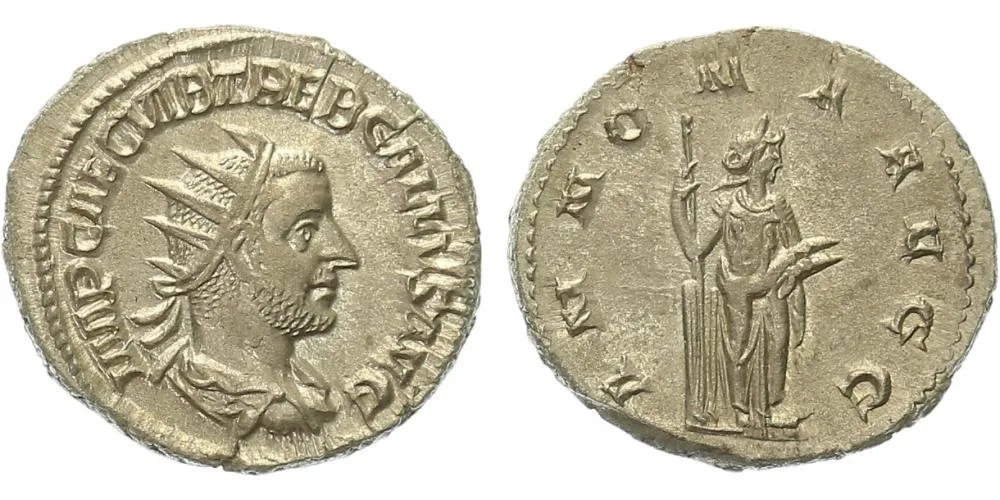 Trebonianus Gallus, 251 - 253 — 1